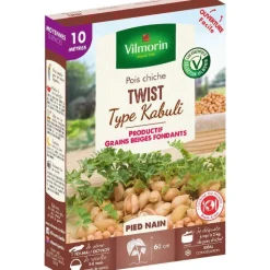 Hot VILMORIN Graines de pois chiche Twist type Kabuli - graines à semer