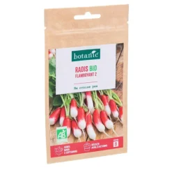 Sale BOTANIC® Graines de radis flamboyant 2 bio - graines à semer