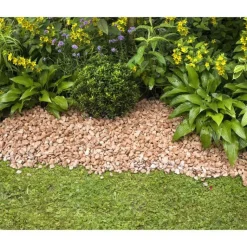 Hot BOTANIC® Graviers de marbre de Vérone rouge calibre 15 à 25 mm en sac de 20 kg