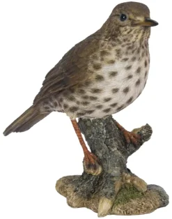 Best RIVIERA Grive en résine marron - 17 cm