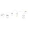 Outlet Guirlande à mini ampoules avec 20 LED blanc chaud 1,90 m