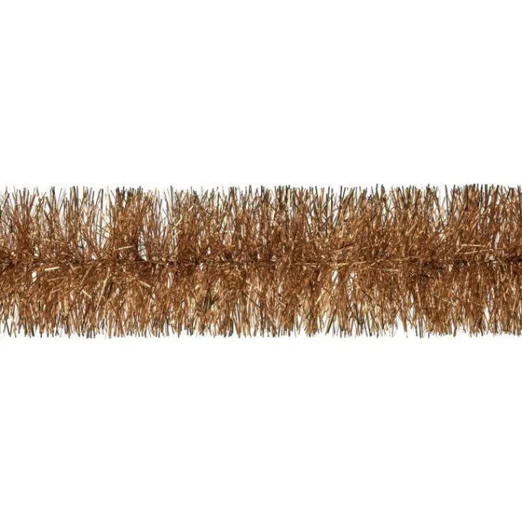 Sale Guirlande brillante en plastique cuivre - 2 m