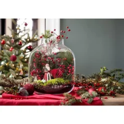 Discount Guirlande de baies rouges en plastique 150 cm