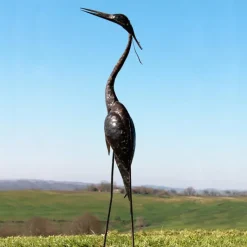 Outlet CHOUETTE AND CO Héron classique métal grand modèle - 135 cm