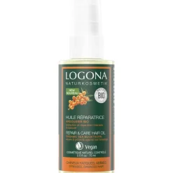 Best LOGONA Huile Capillaire Réparatrice Argousier bio 75 ml