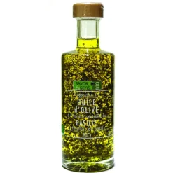 Hot SAVOR & SENS Huile d'olive au basilic 25 cl