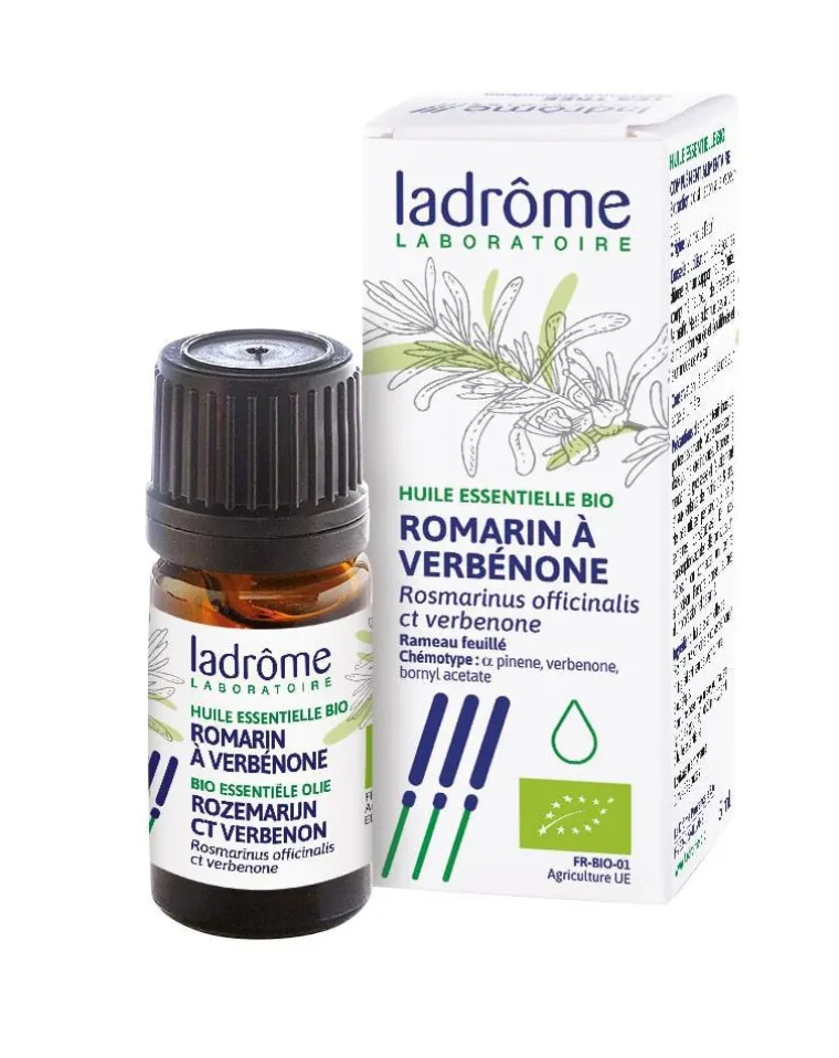 New LABORATOIRE LADRÔME Huile essentielle bio de Romarin à verbénone Ladrôme - 10 ml