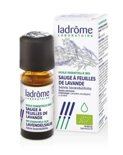 LABORATOIRE LADRÔME Huile essentielle de Sauge à feuille de lavande bio Ladrôme - 10 ml