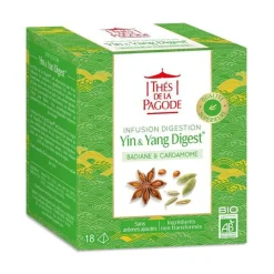 Best THES DE LA PAGODE Infusion bio Yin et Yang Digest - 18 sachets