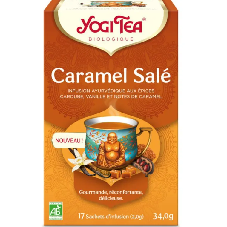 Best YOGI TEA Infusion caramel salé - 17 sachets