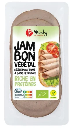 Online WHEATY Jambon végétal légèrement fumé bio – 100 g