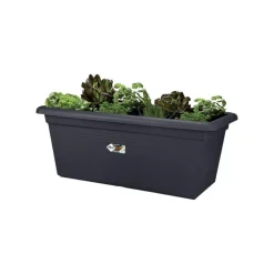 Best ELHO Jardinière Green basics jardin XXL L78 cm x p38 cm x h34,2 cm noir