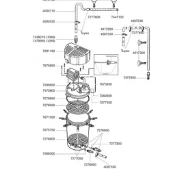 Clearance BLUE CORAL Joint de filtre spécifique pour EHEIM PIÈCES DÉTACHÉES Classic 1500XL - 7276650