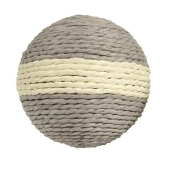 New BOBBY Jouet à griffer pour chat coloris gris Boule - ? 10 cm