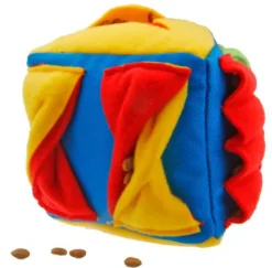 Best WOUAPY Jouet de fouille pour chien coloris multicolore triangle - 15 cm