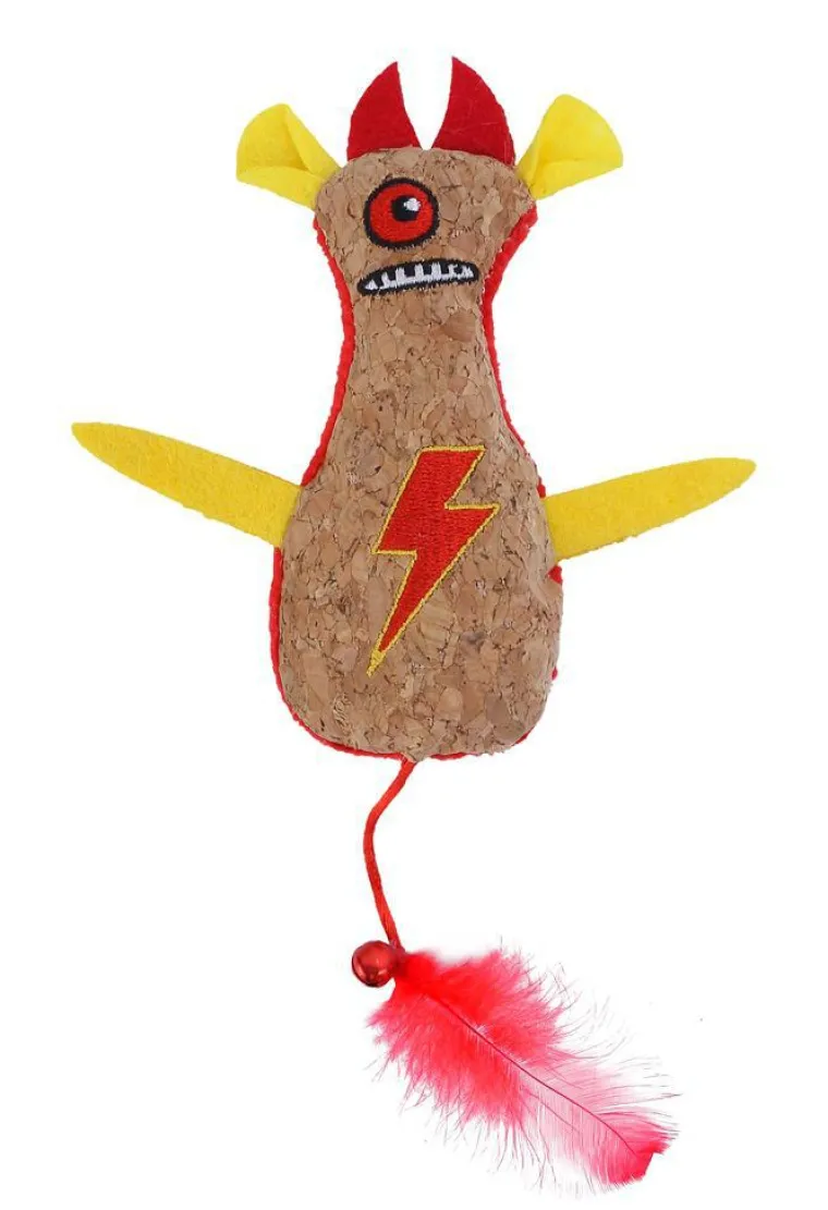 Discount WOUAPY Jouet pour chat coloris multicolore Stranger Diablotin - 12 x 13 x 3 cm