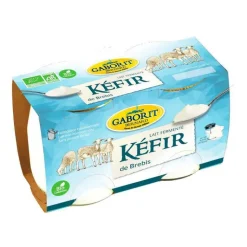 New GABORIT Kéfir de brebis en pot de verre - 2 x 125 g