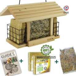Best NATURES MARKET Kit découverte et mangeoire la cantine de fabrication française