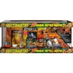 Clearance ZOOMED Kit de démarrage pour terrarium coloris noir pogona juvénile dragon – 76 x 30 x 30 cm