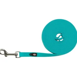 Sale TRIXIE Laisse à pister pour chien coloris bleu océan Easy Life Taille M/XL 13 mm - 10 mètres