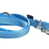 Sale BOBBY Laisse pour chien en nylon tressé coloris bleu 3 positions Safe - Taille S/M