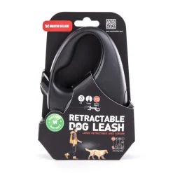 Outlet MARTIN SELLIER Laisse rétractable noire Instinct Cordon - taille XS