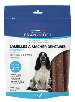 Clearance FRANCODEX Lamelles chiens 10-30kg X10