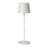 Outlet LUMISKY Lampe de table touch sans fil en aluminium blanc Kelly White - Ø 10 x H 38 cm
