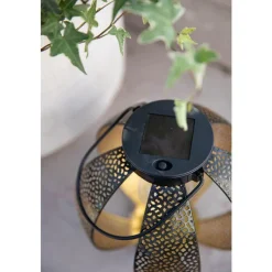 WATT & HOME Lampe en verre Patio – 22 cm de haut