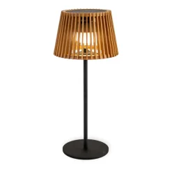 Best NEWGARDEN Lampe solaire Okinawa coloris marron effet blanc chaud en métal - 20 à 30 cm