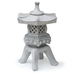 Sale OUTSIDE LIVING Lanterne en polyresine blanche Nature Rokkaku Yukimi - 6,5 x 41,5 x 60,5 cm