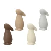 Outlet KAEMINGK Lapin décoratif en terre cuite - 6,5 x 5 x 11,5 cm