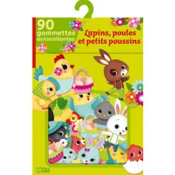 Hot ÉDITIONS LITO Lapins, Poules et Petits Poussins Mes Gommettes Lito 3 ans Éditions