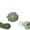 Clearance KAEMINGK Légume décoratif en terre cuite vert - 9 x 8 x 15 cm