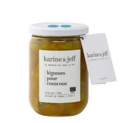 New KARINE & JEFF Légumes bio pour couscous LE BONHEUR EST DANS LE POT