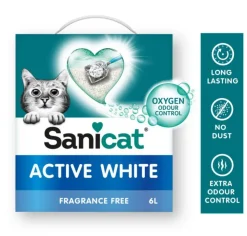 Discount SANICAT Litière pour chat Active White – 10 L