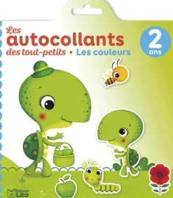 Hot ÉDITIONS LITO Livre d’autocollants "Le jardin" aux collection Les autocollants des tout petits 2 ans
