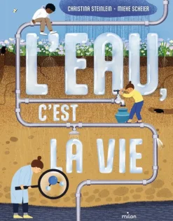 Hot ÉDITIONS MILAN Livre "L’eau, c’est la vie" aux