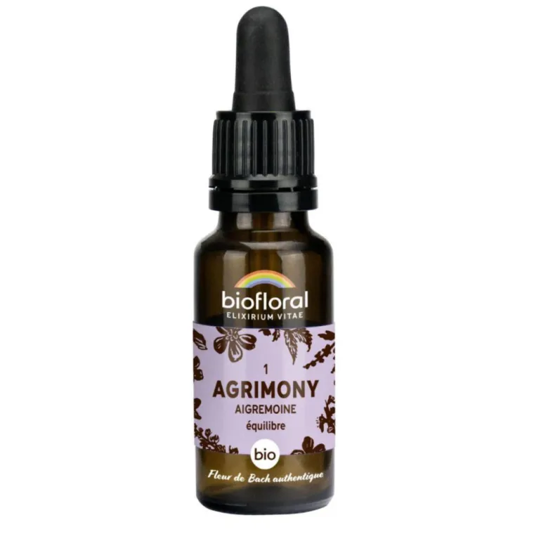 Online BIOFLORAL Élixir n°1 d’aigremoine en flacon de 20 ml