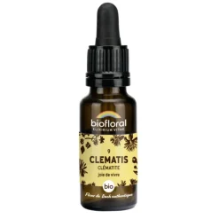 Online BIOFLORAL Élixir n°9 de clématite en flacon de 20 ml