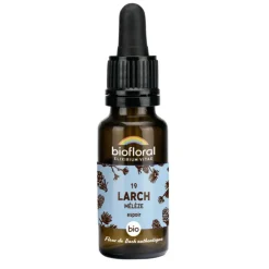 Hot BIOFLORAL Élixir n°19 de mélèze en flacon de 20 ml
