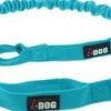 Best I-DOG Longe de traction pour chien puissant coloris bleu Canicross Opale ALM - 190 cm