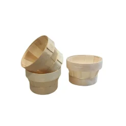 Online JANY FRANCE Lot de 3 gobelets en bois biodégradables Ø 8,5 cm - Les 3 pièces