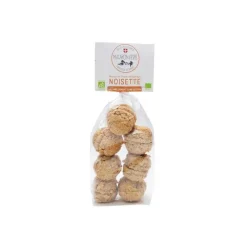 Hot BISCUITS BIO DES SAVOIE Macarons bio à la noisette en sachet Biscuit bio des Savoie - 150 g