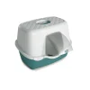 Best ZOLUX Maison de toilette pour chat verte avec auvent Smart - 54,4 x 56 x 39 cm