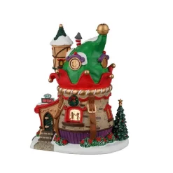 Clearance LEMAX Maison d'elfe pour village de Noël Santa's Wonderland Elf Lane n°2
