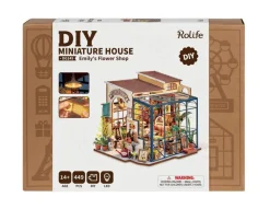 Clearance ROLIFE Maison miniature à construire Emily’s Flower Shop - H 27,7 cm