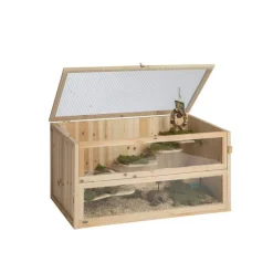 Online TRIXIE Maison pour rongeur en bois 2 niveaux – 100 x 50 x 50 cm