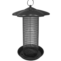 Hot NATURES MARKET Mangeoire apéro noire en métal Ø 17 x 27 cm