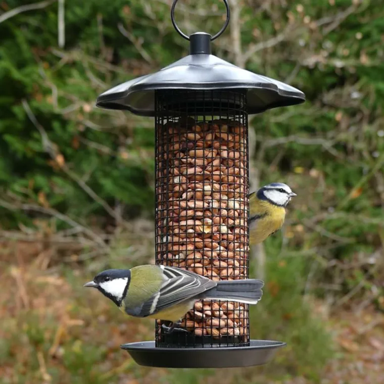 Hot NATURES MARKET Mangeoire apéro noire en métal Ø 17 x 27 cm